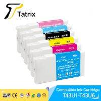 T43U5 T43U4 T43U3 T43U2 T43U1ที่รองรับตลับหมึก T43U60สำหรับ Epson Surelab D800 D860 SL-D800เครื่องพิมพ์ SL-D860