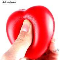 【Ready Stock】 ﹍ C30 ADL Heart Shaped Stress Relief Squeeze Soft Foam Ball Hand Wrist Exercise Baby Ball LE