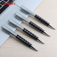 1/10Pcs Office Metal ballpoint pen Stainless Steel Material Rotating Style Ball Pens For School Office Stationery Supplies Pens