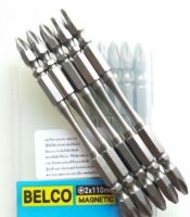 ดอกไขควงลม BELCO 2x110รุ่นงานหนัก  สองหัวปลายแฉก  (1ดอก)