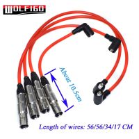 WOLFIGO New Ignition Spark Plug Wire Set STD For VW Golf Jetta 2.0L L4 57041 27588QW1493 35-4413