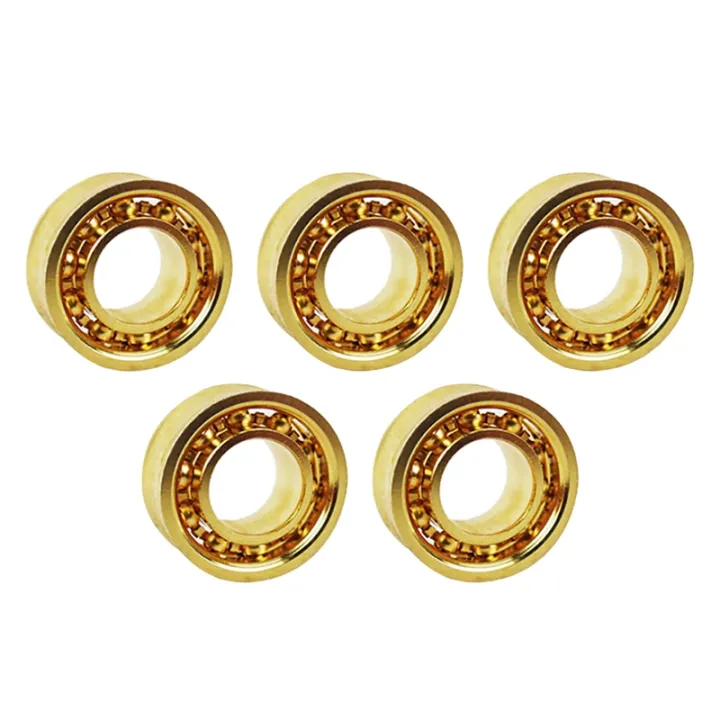 5Pcs Gold 10 Ball Kk Yoyo Bearing Professional Extra Long Sleep Idling YOYO Bearing YoYo