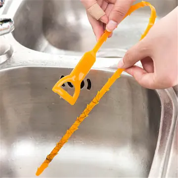 60/160Cm Drain Clog Remover Tool, Drain Cleaner Hair Clog Remover, Shower Drain  Clog Remover Tool, Sink Snake, Drain Hair Remover For Shower Kitchen Sink  Bath Tub Bathroom