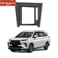 Hardingsun สำหรับ Toyota Veloz 2022 + Lis Pigura ฝาครอบแผงแบบสลับเกียร์รถคาร์บอนไฟเบอร์