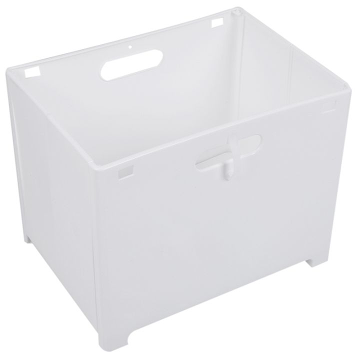 new-folding-laundry-basket-no-perforated-decorative-wall-hanger-plastic-storage-box-clothes-storage-rack-hanging-storage-basket