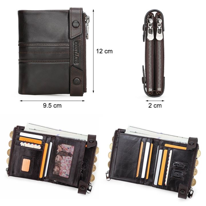 layor-wallet-ติดต่อ39-หนังผู้ชาย-walletzippers-ออกแบบกระเป๋าเงินเหรียญ-smallcard-ผู้ถือกระเป๋าสตางค์-rfidbag-กระเป๋าชาย