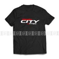 HOT Honda City I-VTEC T Shirt Motorsport Type R Baju Casual Fashion Cotton Print Murah Pakaian Racing Sale Tee  5VKX