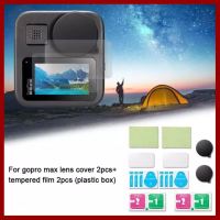 ถูกที่สุด!!! ฟิล์มกระจกนิรภัย กันรอย GoPro Max Tempered Glass LCD + Lens Cover For GoPro Max GoPro Fusion ##กล้องถ่ายรูป ถ่ายภาพ ฟิล์ม อุปกรณ์กล้อง สายชาร์จ แท่นชาร์จ Camera Adapter Battery อะไหล่กล้อง เคส