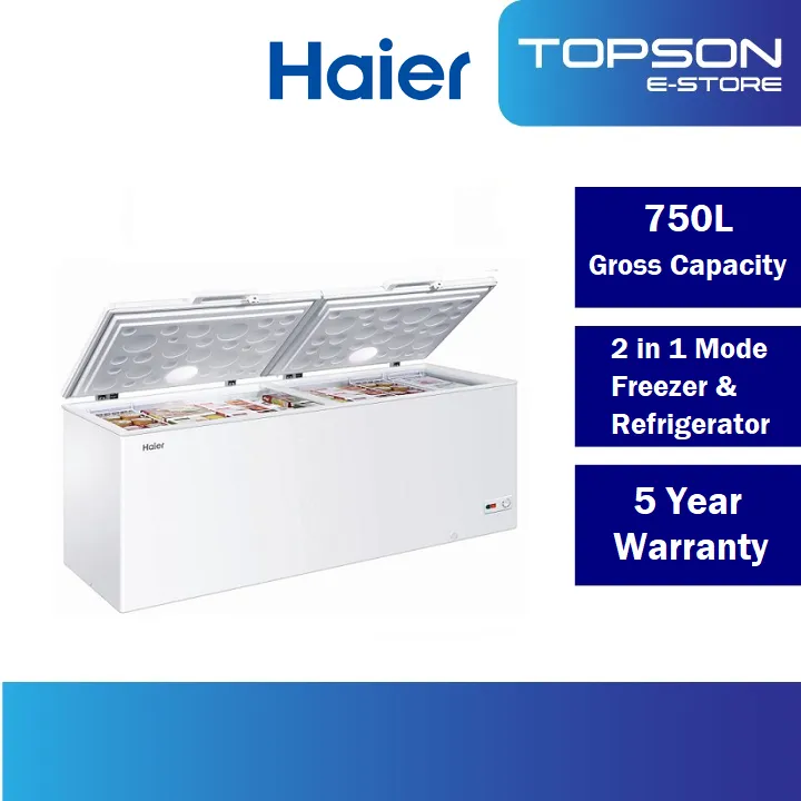 Haier BD788HP Chest Freezer 750L R600a 2 in 1 Convertible Fridge