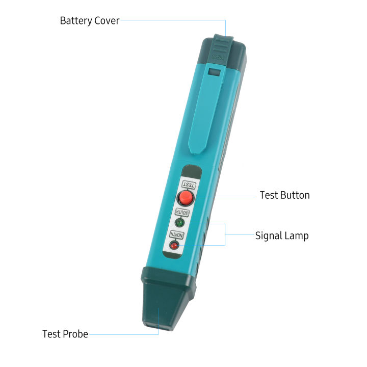 kkmoon-mag-netic-pole-pen-เครื่องทดสอบขั้ว-n-s-pole-ระบุเครื่องมือ-north-amp-south-mag-netic-pole-identifier-mag-net-detector