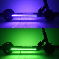 Waterproof LED Strip Flashlight Bar Lamp For Xiaomi M365 Electric Scooter Skateboard Night Chassis Light E Scooter Light Strips