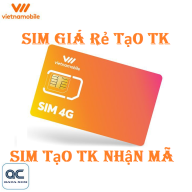 Sim vietnamobile giá rẻ tạo tài khoản lấy mã thumbnail