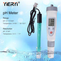 Yieryi Digital pH Meter เครื่องวัดคุณภาพน้ำ เครื่องวัดกรดด่าง เครื่องวัดกรดด่าง เหมาะสำหรับสระว่ายน้ำ, ตู้ปลา, พิพิธภัณฑ์สัตว์น้ำ, อ่างน้ำร้อน, สปา