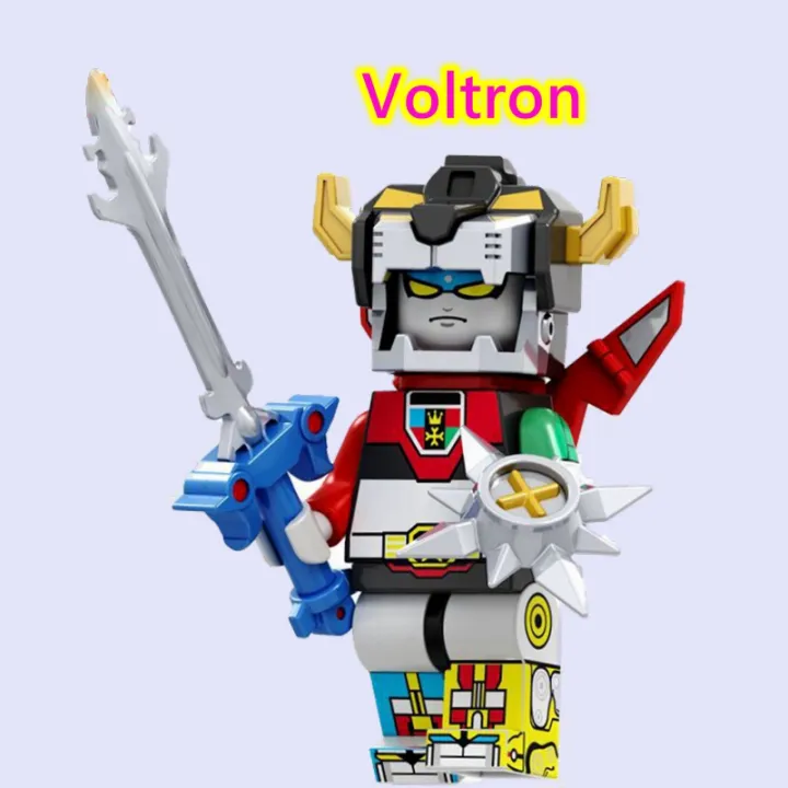 voltron-น่ารักอะนิเมะน่ารักการ์ตูนของขวัญวันเกิดการศึกษาของเล่นสำหรับเด็ก-diy-อาคารบล็อก-minifigures-อิฐภาพยนตร์