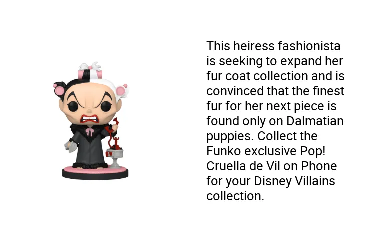 Funko Pop! Disney: Cruella - Cruella in Red Dress (Reveal) – AAA