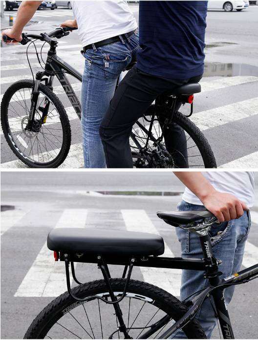 เบาะท้ายจักรยาน-รถแม่บ้าน-รถเด็ก-และตะแกรง-แบบติดกับตะแกรงท้าย-bicycle-back-seat-cushion