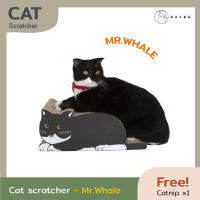 KAFBO Cat scratcher-Mr.Whale ที่ลับเล็บแมว ที่ฝนเล็บแมว ที่ขูดเล็บแมว