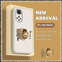 Lens bump protection Lens package Phone Case For Huawei Honor50 Anti-fall protective case Cartoon Skin feel silicone