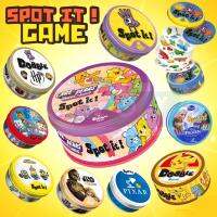 เกมไพ่ ปาร์ตี้ เกมไพ่ ความรู้ความเข้าใจของเด็ก spot it เกมจับคู่ภาพ Dobble Card Game Spot It Potte