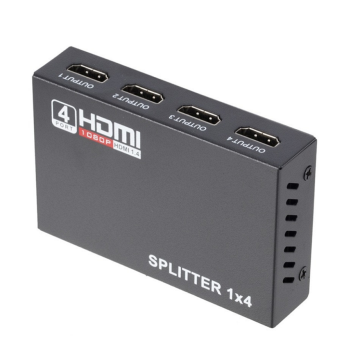 1x4-hdmi-compatible-splitter-converter-1-in-4-out-hd-เครื่องขยายเสียง1-4-hdcp-1080p-จอแสดงผลคู่สำหรับดีวีดี-ps3-hdtv-x