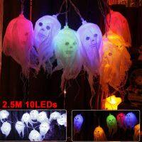 2.5M 10LED String Lights Indoor Outdoor Gauze Garden Bar Decoration Battery Operated