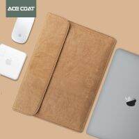 ACECOAT เคสสำหรับ2021 Macbook Air 13/14.2/16กระเป๋าแล็ปท็อปซองหุ้มกันกระแทก14แผ่นกระดาษคราฟท์ล้างได้กระเป๋าเก็บของ