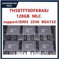 、。；【； TH58TFT0DFKBA8J For Toshiba 128G MLC Memory Chip Supports IS903 2246 BGA152