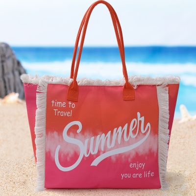 Brand Beach Handbags Female Leisure Shoulder Bags Fashion Purses Vintage Bolsas Women Large Capacity Tote Bag Colorful Outdoor