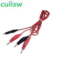 1Pcs Double-Ended Test Leads จระเข้จระเข้ Roach คลิปจัมเปอร์ลวดคลิปจระเข้