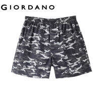 Giordano ผู้ชาย BSX กางเกงบ็อกเซอร์ลายพรางผ้าฝ้ายลายพรางสี Free Shipping 04172010