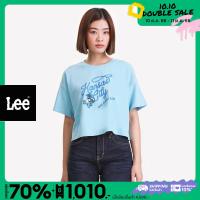 LEE เสื้อยืดแขนสั้นผู้หญิง คอลเลคชั่น 101+ ทรง SEASONAL รุ่น LE S623WTSSN64