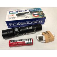 Flashlight Rechargeable ไฟฉายแรงสูง ชาร์จไฟได้ LED ไฟฉายแรงสูง ไฟฉายซูม JX-518 T6 25000w ชาร์จไฟ USB ไฟฉายแรงสูงพกพา ไฟฉายแรงสูง ของแท้