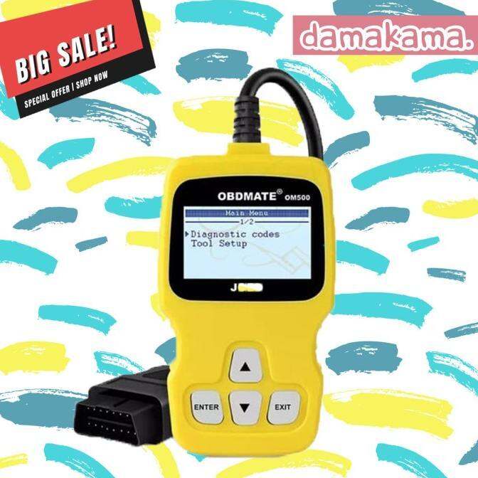 OM500 Scanner Mobil OBD2 OBDMate JOBD OBD Mate | Lazada Indonesia