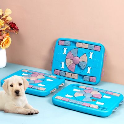 Dog Puzzle Toys Slow Feeder Interactive Increase Puppy IQ Food Dispenser Slowly Eating NonSlip Bowl Pet Cat Dogs Training Game Toys