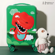 Vali kéo trẻ em BeddyBear họa tiết Dập nổi Khủng long 3D xinh xắn cho bé