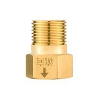 1/2 BSP Female Male Thread Brass One Way Non-return Check Valve for Water Tank Water Heater Toilet