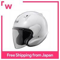 เจ็ทหมวกกันน็อค ARAI MZ-F แก้วสีขาว XO 63-64ซม