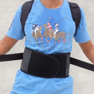 🔥เสื้อพยุงหลัง 🇺🇸 iBrace Back Posture Corrector รุ่น Posture Lock Back Support หลังค่อม เข็มขัดพยุงหลัง เข็มขัดยกของ สายรัดเอว รดบ่า รัดไหล่