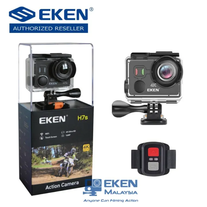 (ORIGINAL) EKEN H7s 14MP PANASONIC Image Sensor 4K Ultra HD Touch