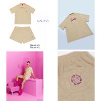 SABINA Barbie (เซตชุดเสื้อเชิ้ตลำลอง) รหัส SDLJ021CL+SXLJ021CL สีครีม