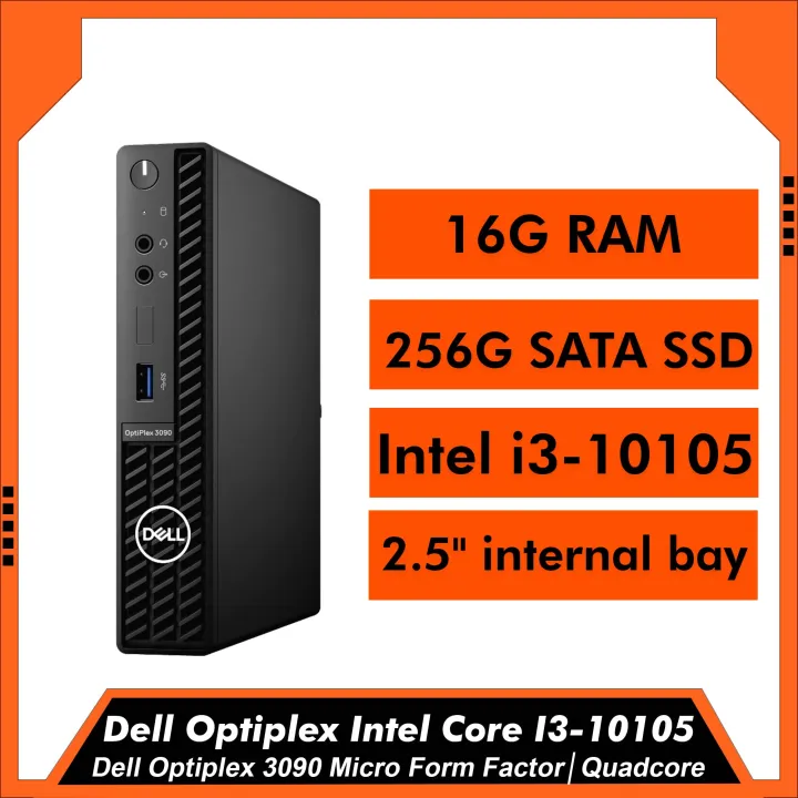 Intel Core Dell I3-10105 10th Gen│16G│256G SATA SSD│Dell Optiplex 3090 ...