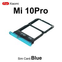 สำหรับ Xiaomi 10 Pro 10T Mi 10Pro 10T ที่ใส่ซิมการ์ดถาดใส่ซิมชิ้นส่วนอะไหล่เต้ารับตัวแปลง