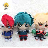 SHUI70300ของเล่นอนิเมะยัดไส้นุ่ม15CM,จี้ตุ๊กตาอนิเมะ Katsuki Bakugou ฮีโร่อคาเดเมียเสื้อฮู้ดมิโดริยะอิซุคุ