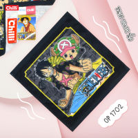 ของแท้ 100% JHC Towel  ผ้าขนหนู ผ้าเช็ดหน้า ลิขสิทธิ์ Onepiece OP-1702 ขนาด 12x12 นิ้ว