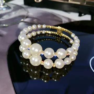 Baroque Pearl Cuff Bracelet - Etsy