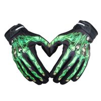 【CW】New Motorcycle Riding Cycling Bike Sking Gloves Skull bone skeleton ghost claw Full Finger Gloves Windproof Warm Outdoors Gloves