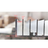 10cm20cm30cm40cm50cm LED heat sink aluminum profile high power heatsink grid type long dense tooth radiator DIY aquarium light