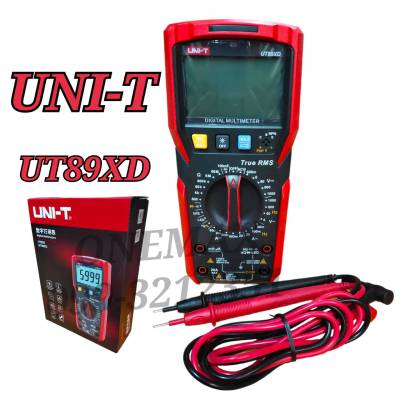 มัลติมิเตอร์ดิจิตอล UNI-T UT89XD Digital Multimeter มิเตอร์วัดไฟ ดิจิตอลมัลติมิเตอร์ มิเตอรดิจิตอล เครื่องมือวัดไฟ
