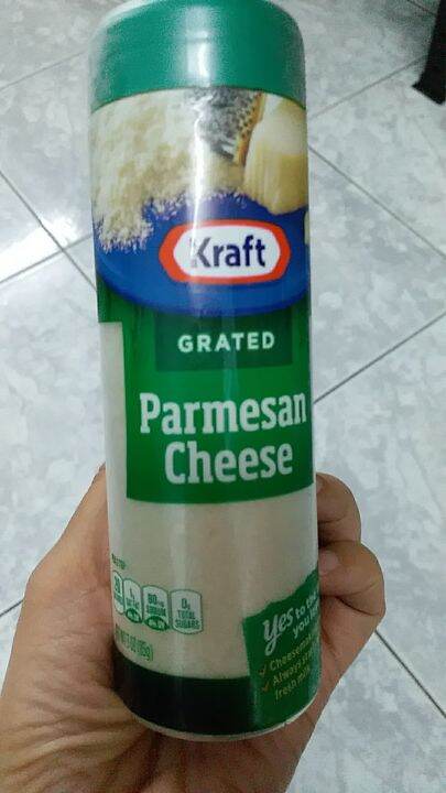 ชีสสำเร็จรูป-พร้อมทาน-100-greated-parmesan-cheese-นำเข้าจากอเมริกา-เนยแข็งชนิดเนมชีส-เกรทเต็ดพาร์เมซานชีส-ตราคราฟท์-ชีสรสชาติเข้มข้น-มีความเค็มมัน-นิยมทำเมนู-สปาเก็ตตี้-ซีซาร์สลัด-พาสต้า-พิซซ่า-เพิ่มค