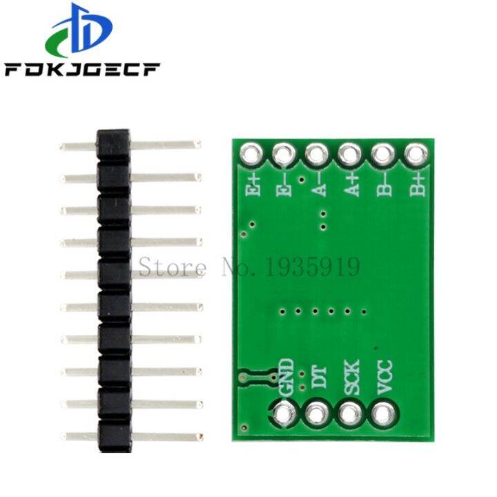 สำหรับ-arduino-เซนเซอร์วัดความดัน-hx711สองช่องสัญญาณความแม่นยำ24บิตโมดูล-a-d-เครื่องชั่งอิเล็กทรอนิกส์-diy